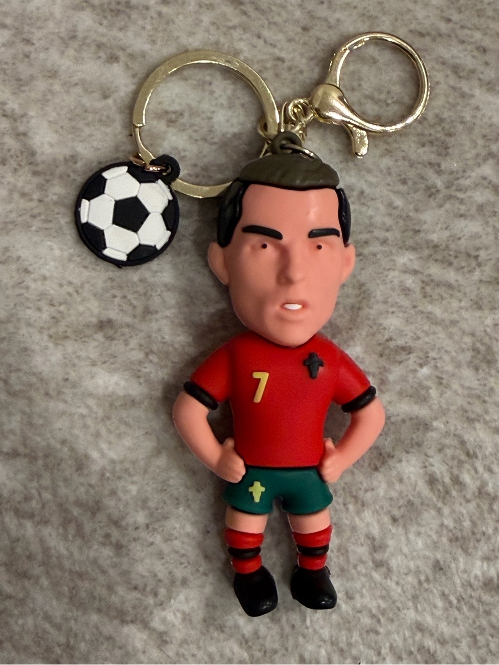 Cristiano Ronaldo #7 Portugal Keychain